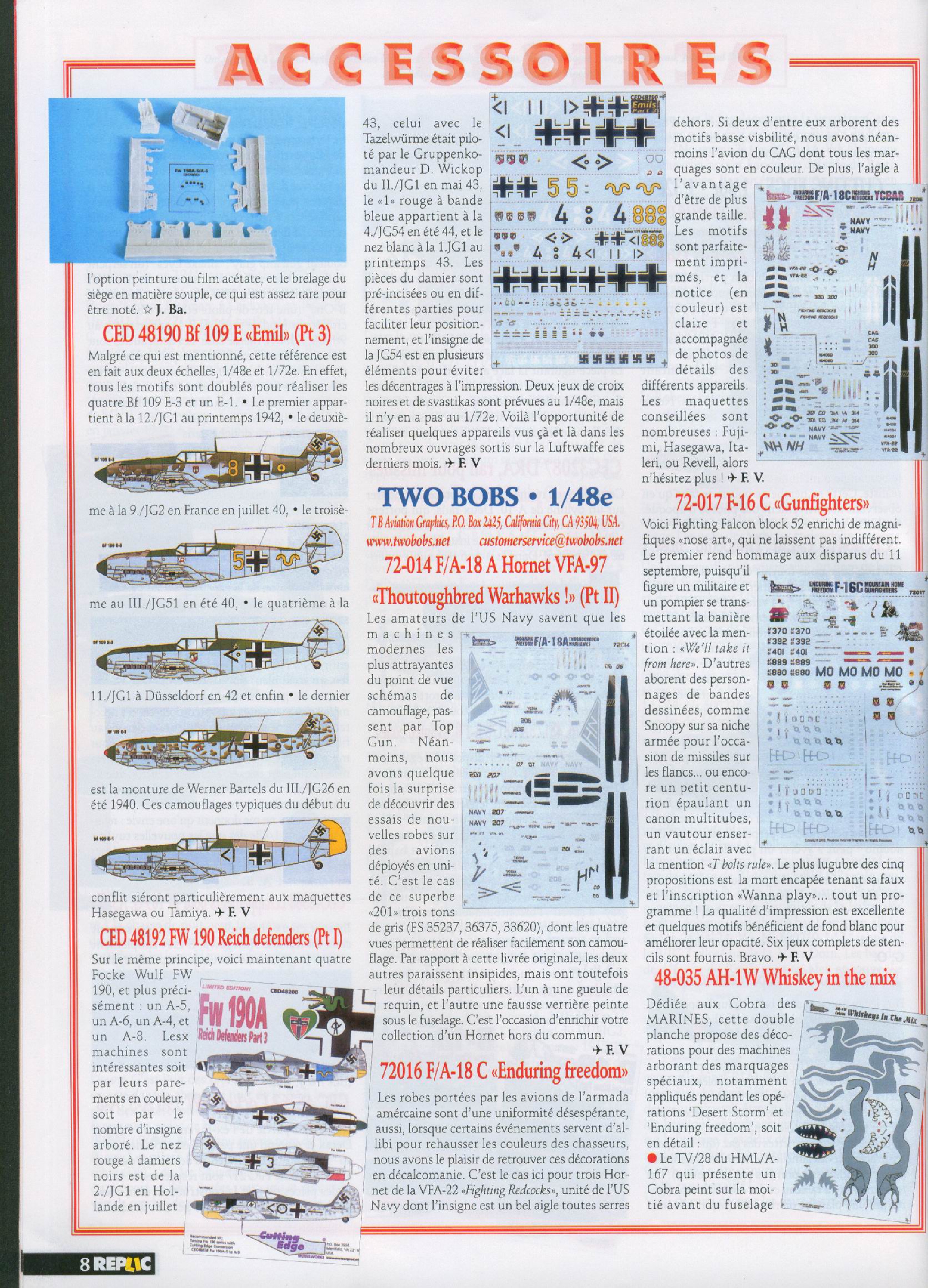 Replic 140 - Blohm & Voss BV 222, PZL P-11C, A-26K Invader, Technic - Wheels